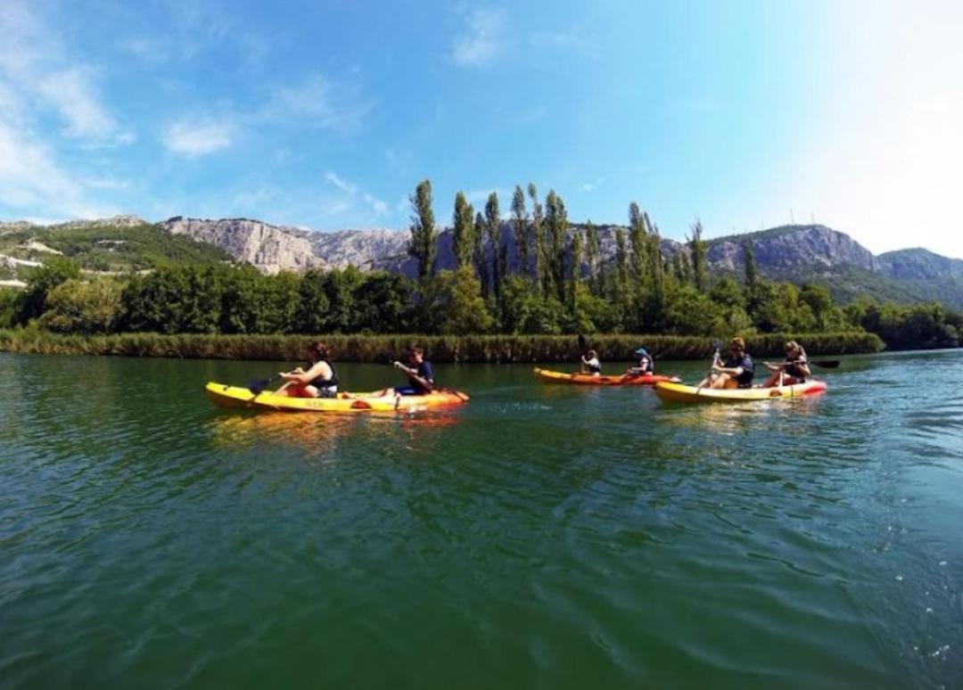 Charming Studio With River View Omiš Esterno foto